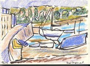 La Forêt-Fouesnant, Finistère, Croquis