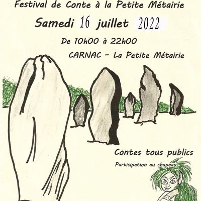 Il était... une fois - Festival de conte à la la petite metairie à Carnac