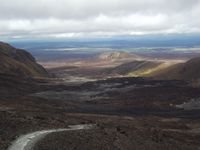 Parc National du Tongariro. Très belle rando Alpine crossing qui traverse la terre des volcans.