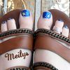 Nail art pieds