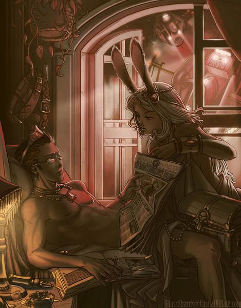 fanarts de couple tout final fantasy confondus