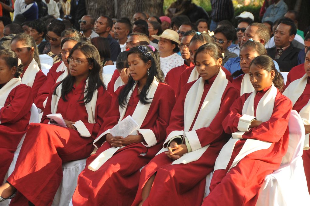 Culte oecuménique ayant suivi la journée de jeûne et prière pour la Nation et le peuple malgache initée par le Président Andry Rajoelina. Photos: Harilala Randrianarison - www.madagate.com