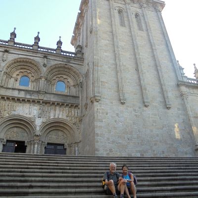 Dimanche 27 Juillet:Monte del Gozo /Santiago  de Compostela - 5 km