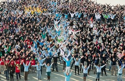 Rassemblement des jeunes du CM1, CM2, 6ème et 5ème