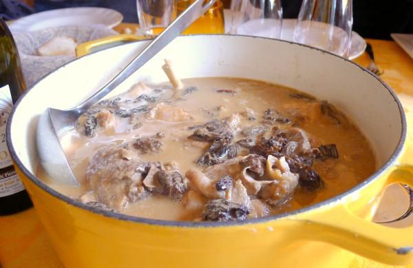 Coq au vin jaune recette