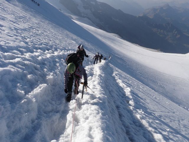 Alpinisme au Mont-Rose (Italie) Du 2 au 14 Août 2015