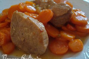 Sauté de veau aux carottes