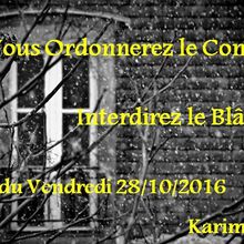 "Mais Vous Ordonnerez le Convenable et Interdirez le Blâmable" - Khoutba du Vendredi 28/10/2016 - Karim ben Amor