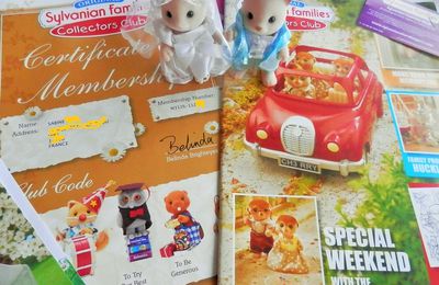 Abonnement au fan club Sylvanian Families UK