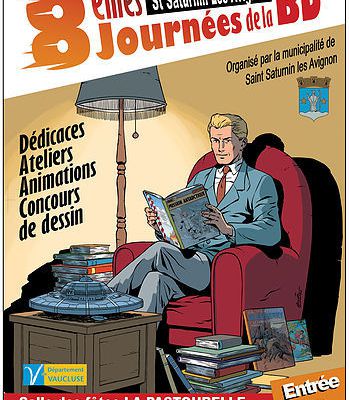 8èmes journées de la BD de Saint Saturnin (84) les 27 et 28 février