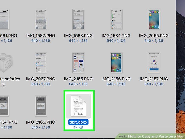 How To Copy And Paste An Image On Mac