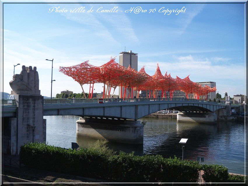 Dans le cadre de "Normandie Impressionnisme 2010" Rouen s'est illustrée avec une superbe exposition, au musée des Beaux Arts, de peintres impressionnistes tel que C. Monet, mais aussi avec l’œuvre éphémère "Camille" du sculpteur Arné Quinze