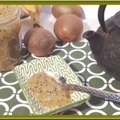 Confiture de kiwis et bananes