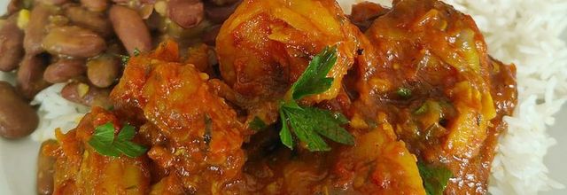 Cari crevettes combava, recette de la Réunion.