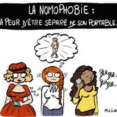 La Nomophobie : la peur d'être séparé de son portable !