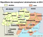 Voici les huit régions russophones, donc russes, que Poutine devrait annexer