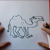 Como dibujar un camello paso a paso