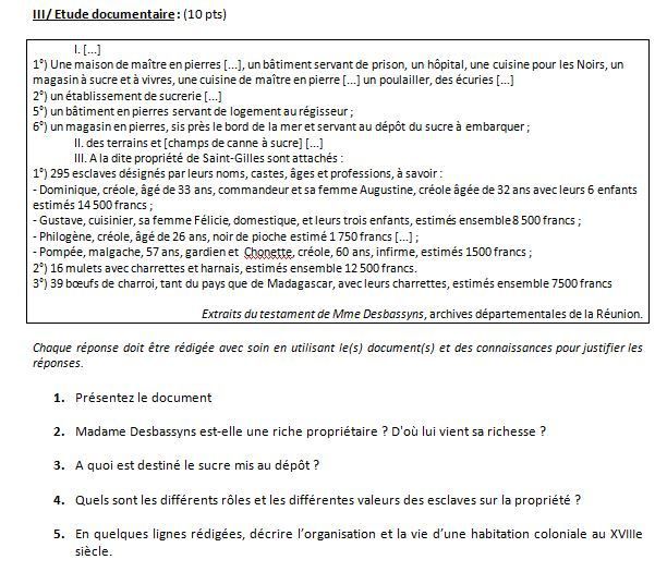 Devoir et correction