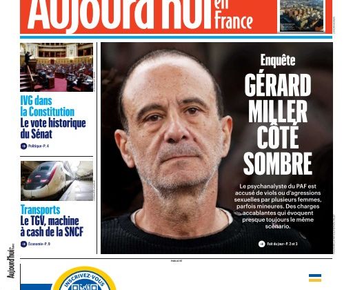 En partenariat avec la rédaction de ELLE, enquête sur Gérard Miller ce jeudi soir dans Envoyé spécial.