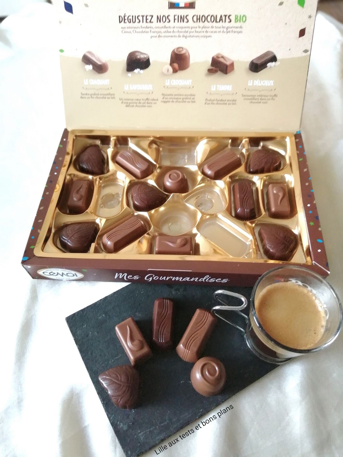 Boîte de chocolats de Noël Cheverny Plaisir
