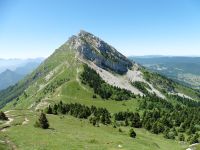 La descente vers le col de l'Arc.