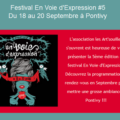 Festival de musique a PONTIVY du 18 au 20 septembre 