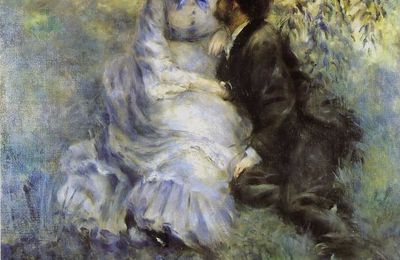 Auguste RENOIR - Les Amoureux (1875)
