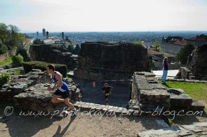 des photos du lyon urban trail