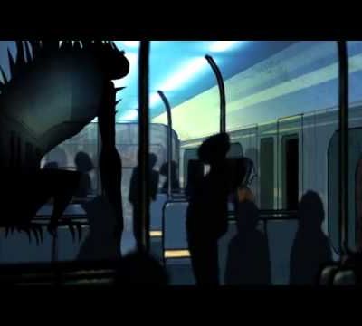 URBHAINE: dessin animé combatif sur les violences urbaines et le harcèlement sexuel