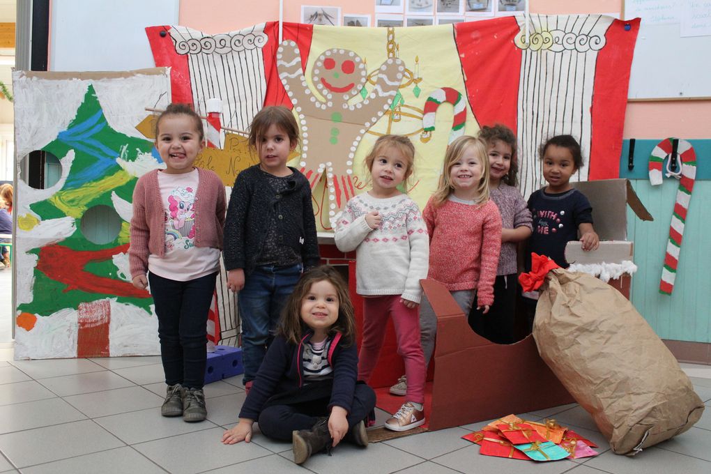 alp maternelle :le traîneau du père noël