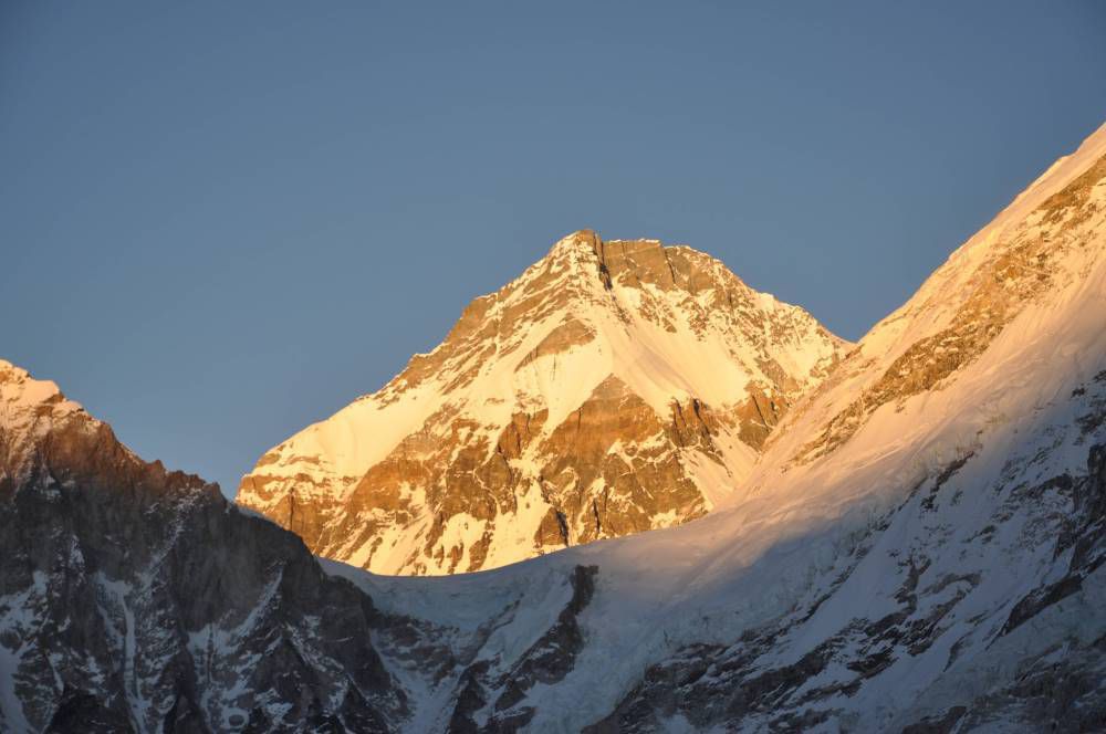 Népal, Khumbu, Gorak Shep, Pumori