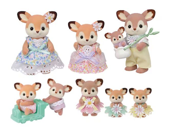 La famille panda - sylvanian families - 5529 Sylvanian Families