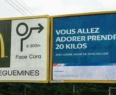 Panneaux publicitaires