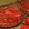 Compote fraises rhubarbe