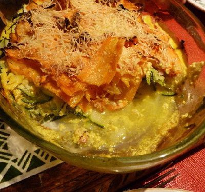 Gratin de courgettes aux carottes