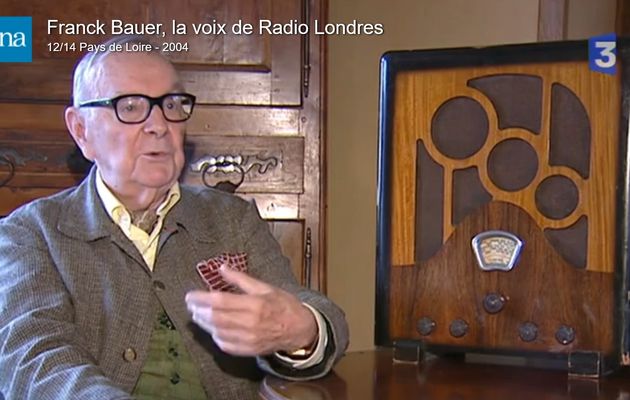 Franck Bauer, le speaker de Radio Londres qui a dit 517 fois «les Français parlent aux Français» 