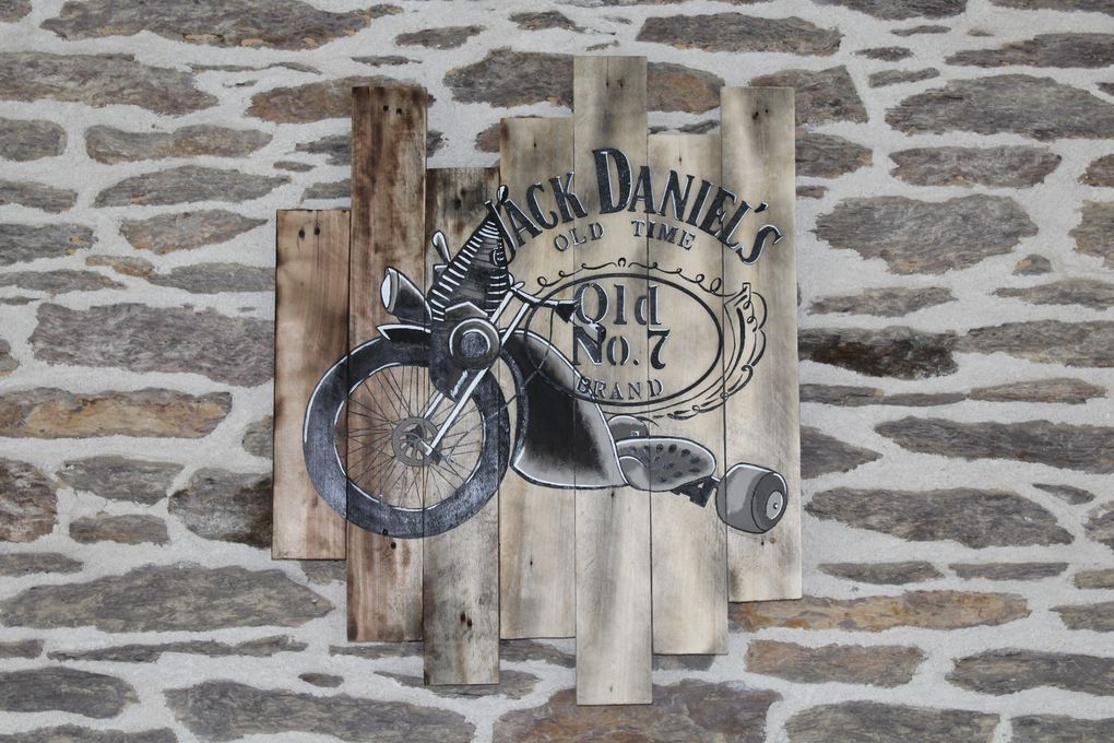 Décoration murale &quot;JACK DANIEL'S&quot; 