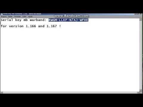 mount and blade warband serial key list
