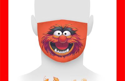 Animal muppet face mask