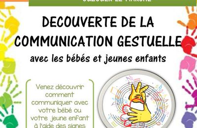 Venez découvrir comment communiquer avec votre bébé. 