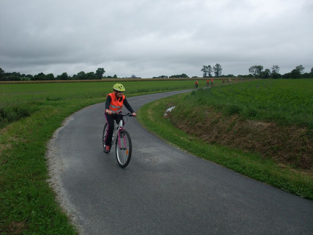 Mont St Michel-Avranches à vélo pour les CM2