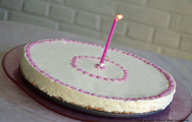 Cheesecake à la vanille {sans cuisson}