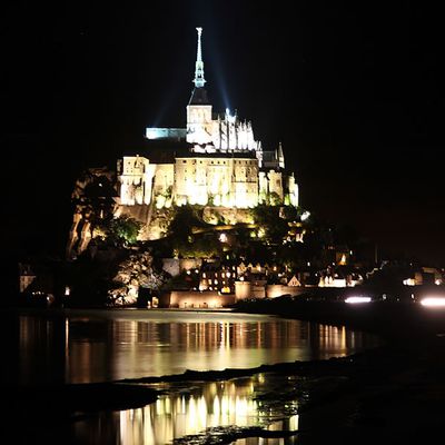 Le Mont-Saint-Michel (50) Manche - Nocturne