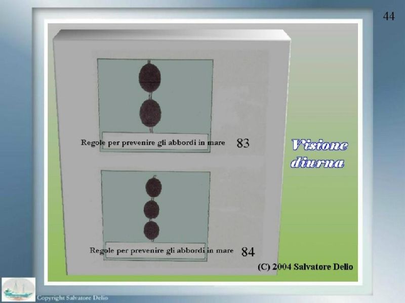 Regolamento per prevenire gli abbordi in mare illustrato parte 2^