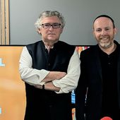Michel Onfray et Michaël Azoulay pour leur livre " Dieu ? Le philosophe et le rabbin " - RCJ