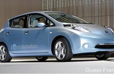 Nissan dévoile sa voiture électrique: la Leaf