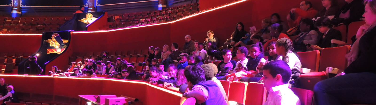 Troisième concert pour les élèves du programme de cohésion sociale avec l'Orchestre Colonne