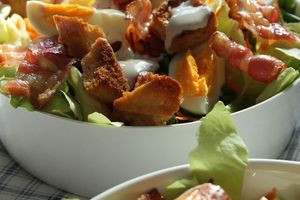 Salade au bacon 