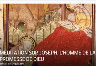 MÉDITATION SUR JOSEPH, L’HOMME DE LA PROMESSE DE DIEU 