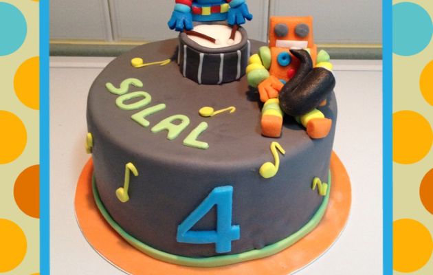 Birthday Cake "Robo-sik"